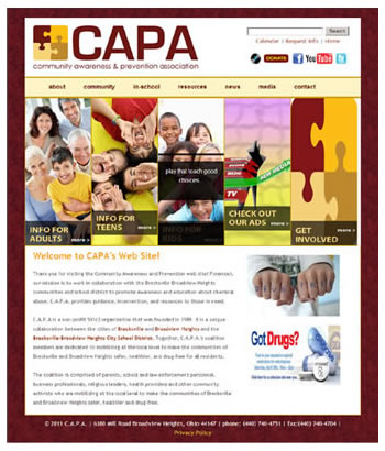 CAPA homepage