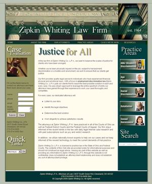 Zipkin Whiting Web site